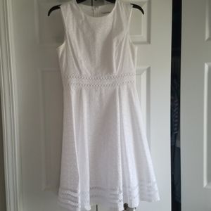 White Calvin Klein Dress